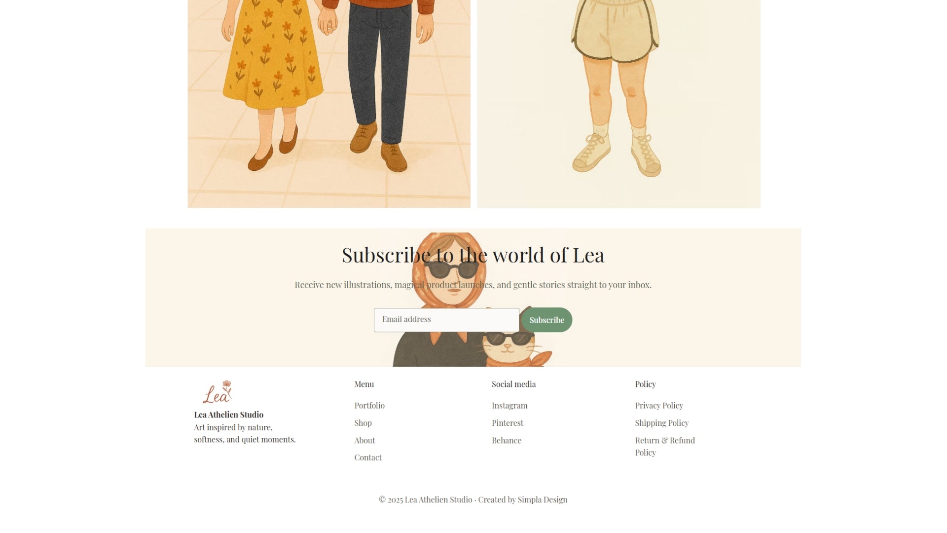 Lea Athelien – A poetic portfolio for visual souls