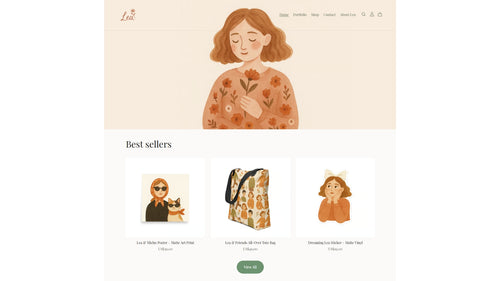 Lea Athelien – A poetic portfolio for visual souls