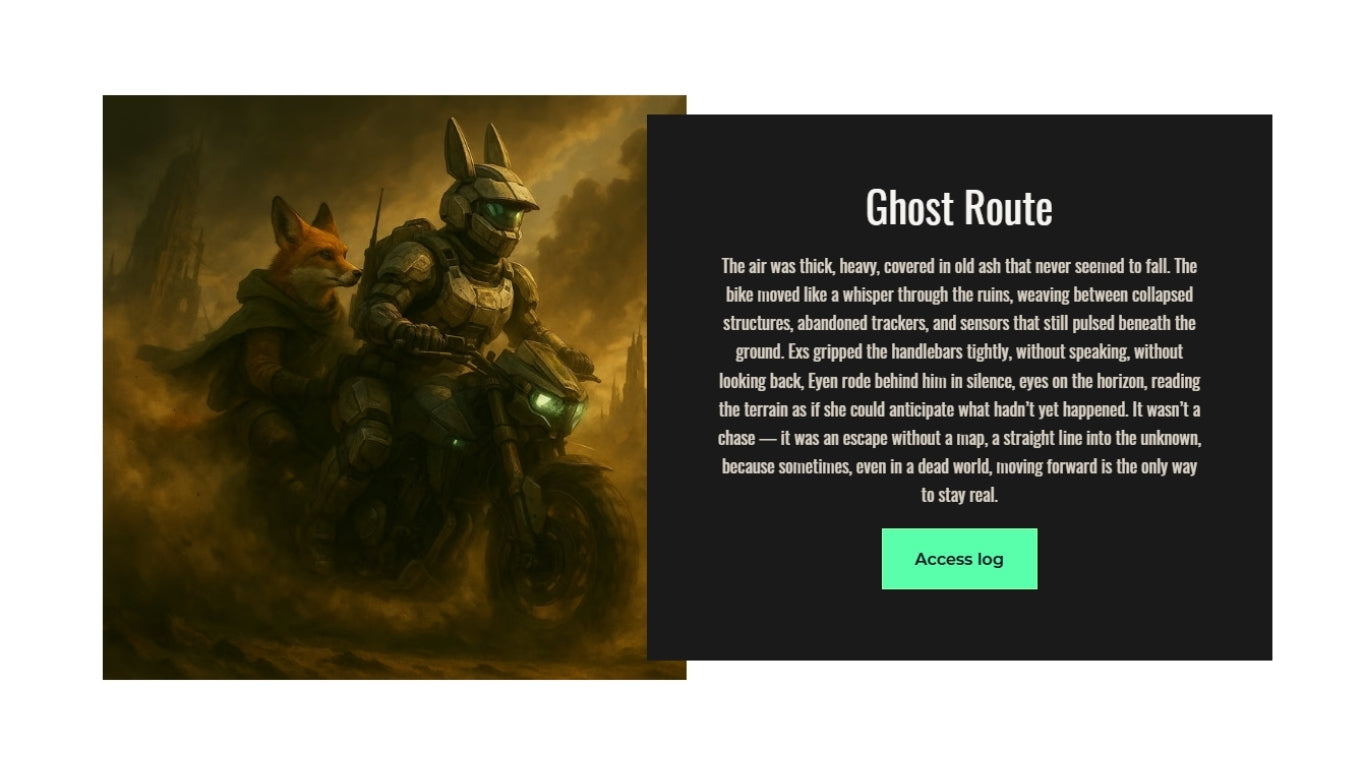 The Exs World — Editorial Storytelling Demo