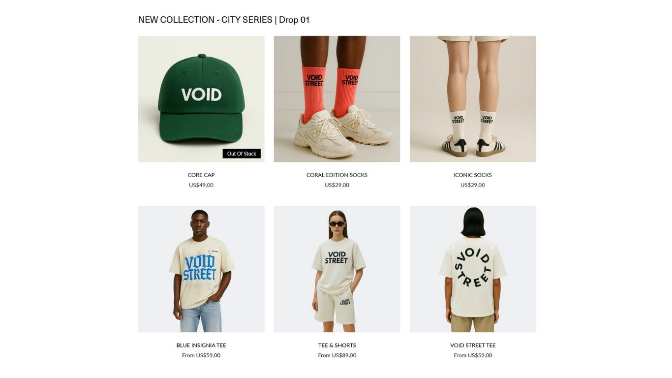 Void Street – Urban Editorial Store