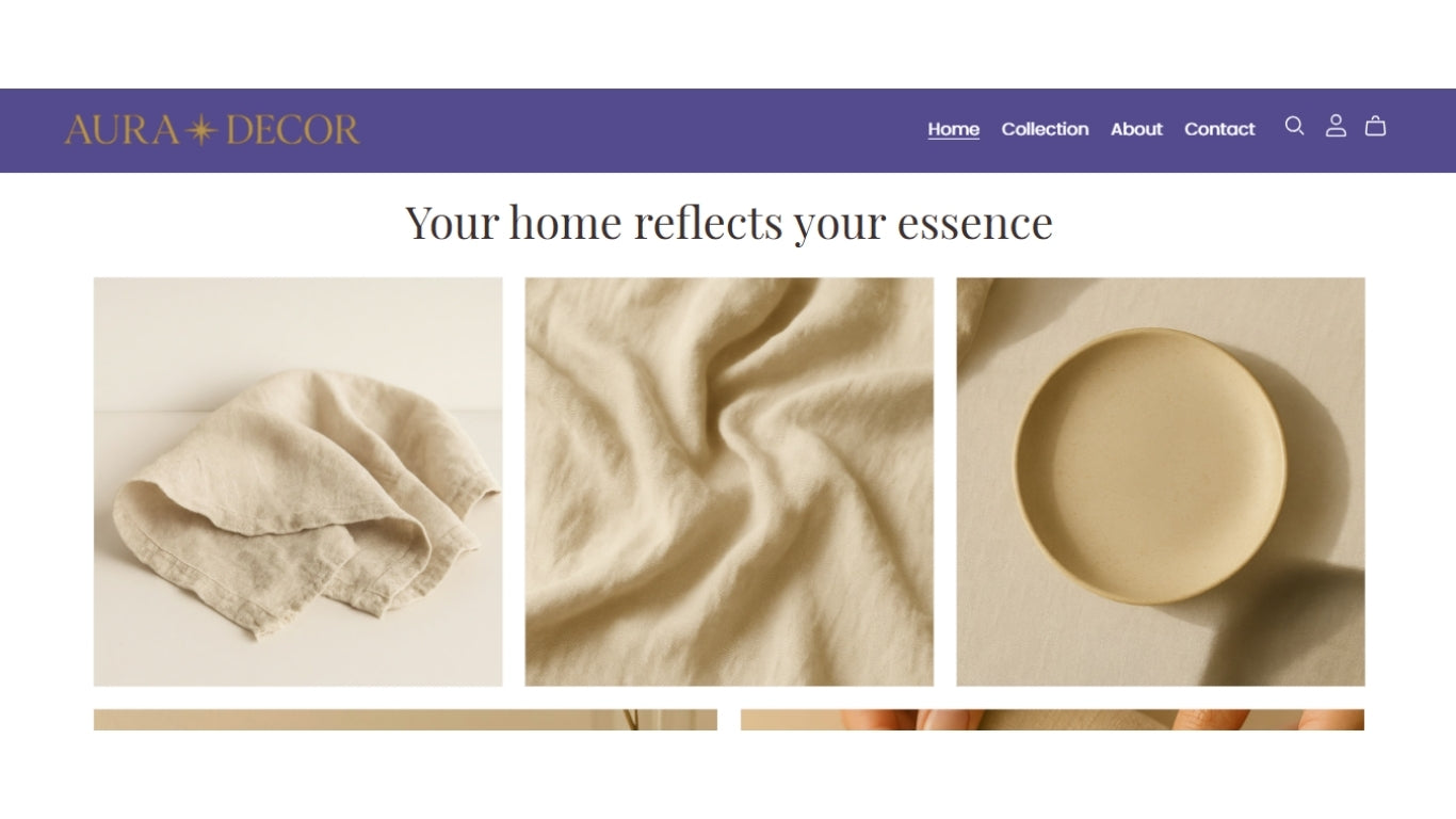 Aura Decor – A sensorial shop for decor brands