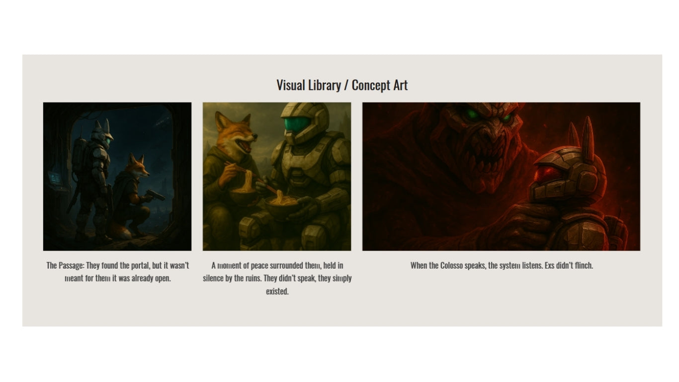 The Exs World — Editorial Storytelling Demo